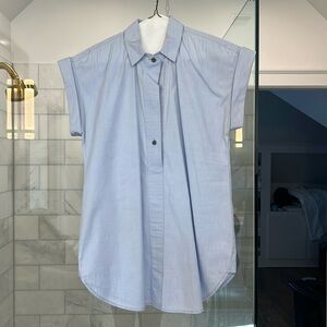 Jcrew blue blouse. Size 2T